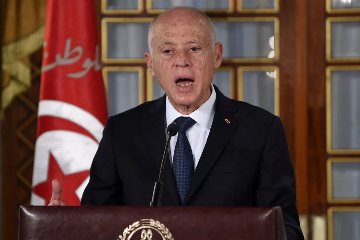 Tunisia's President Kais Saied