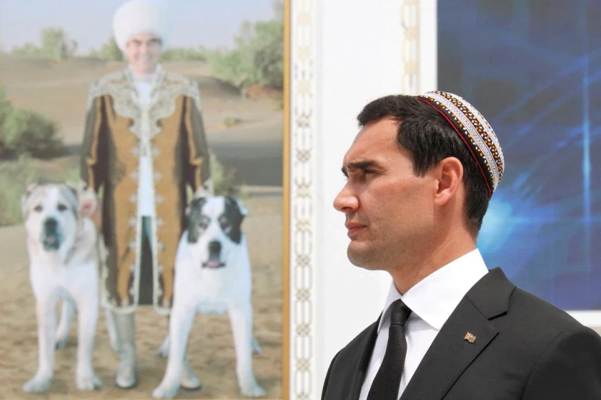 Turkmenistan's Deputy Prime Minister Serdar Berdymukhamedov, son of President Kurbanguly Berdymukhamedov