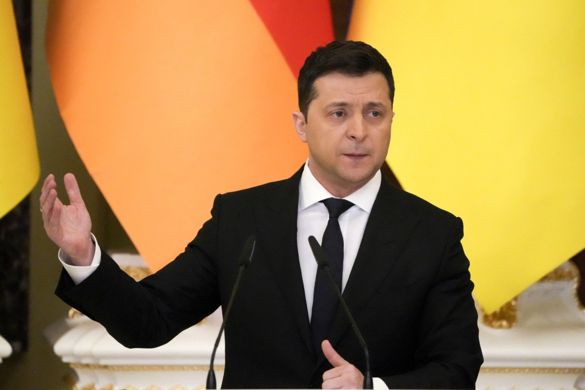 Ukrainian President Volodymyr Zelenskyy