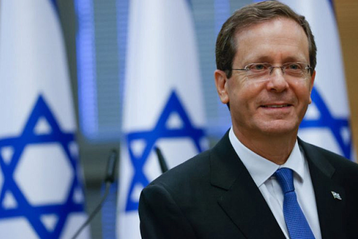 Israeli President Isaac Herzog