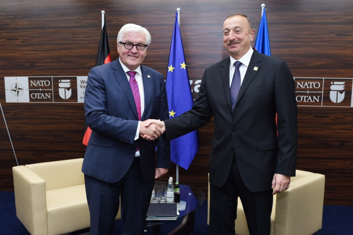 Frank-Walter Steinmeier, Ilham Aliyev