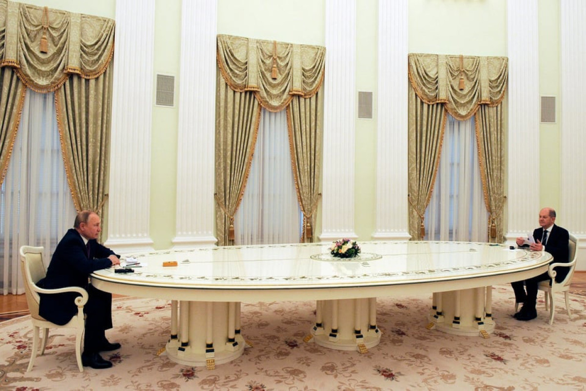 Vladimir Putin, Olaf Scholz