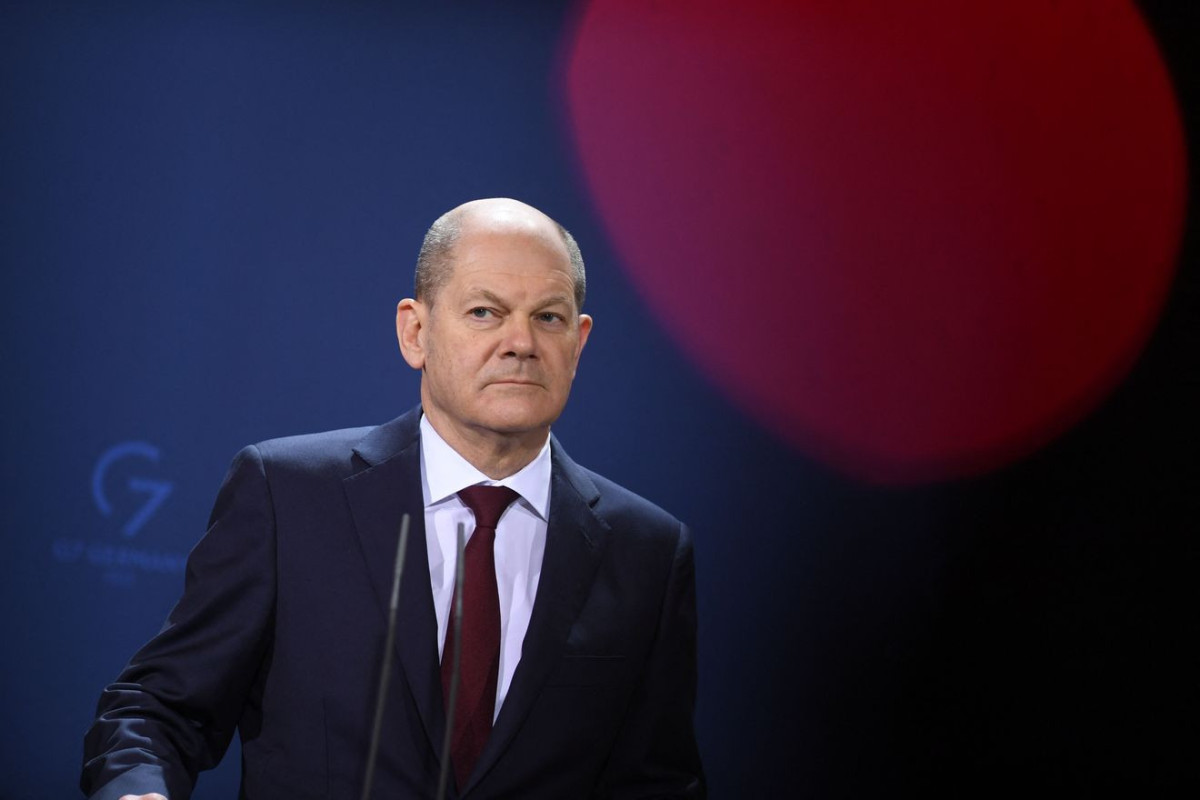 German Chancellor Olaf Scholz