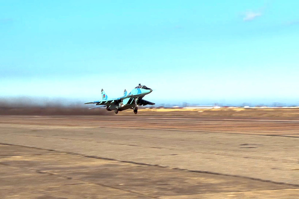 Azerbaijan's MoD: Exercises were held in the Air Force-VIDEO 