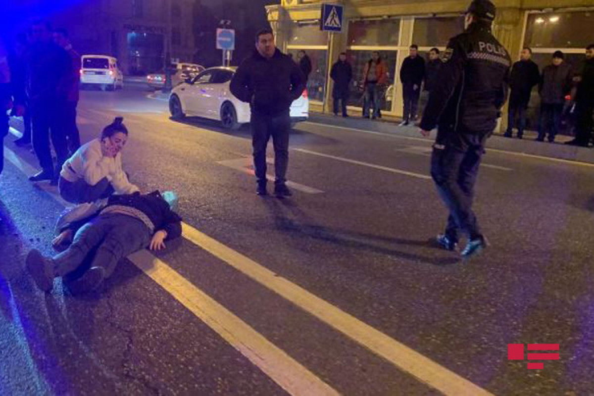 A car belonging to the Russian embassy hit a pedestrian in Baku