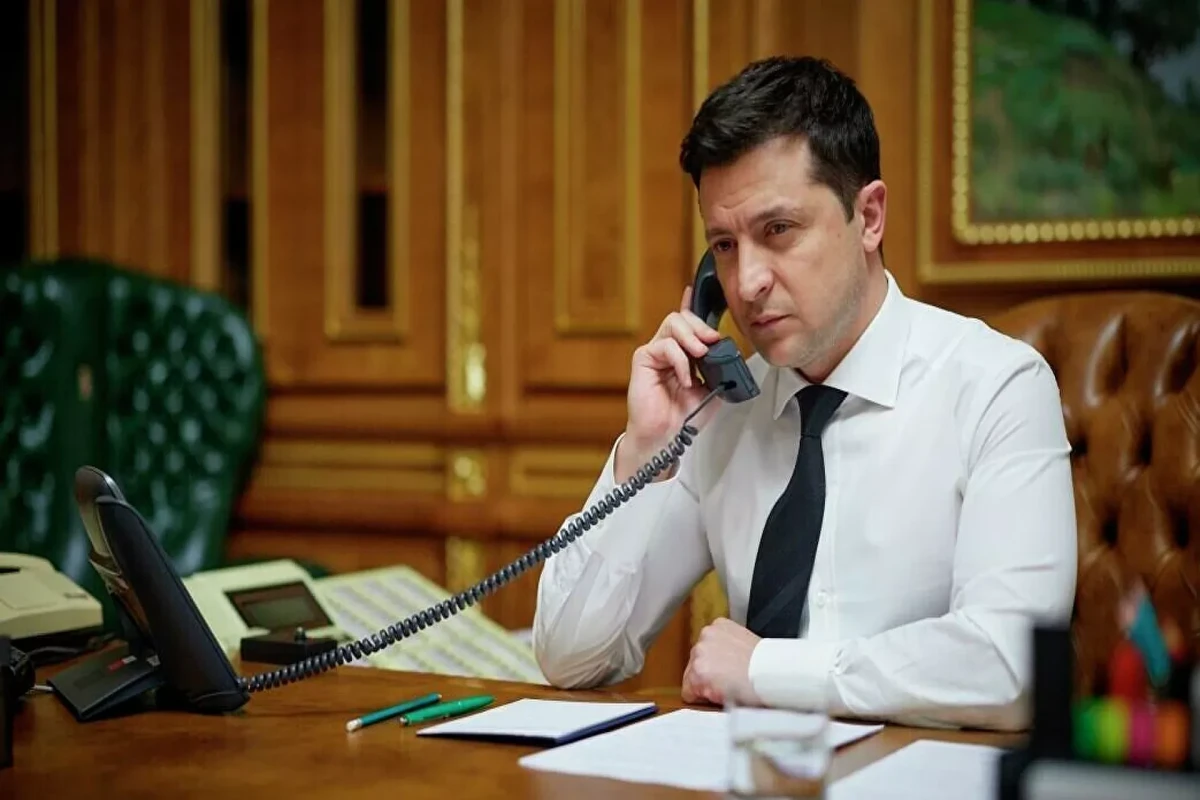 Ukraine president Volodymyr Zelenskiy