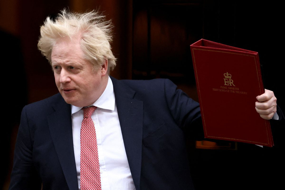 Putin's recognition of breakaway Ukraine regions is clear break of international law - UK's Johnson