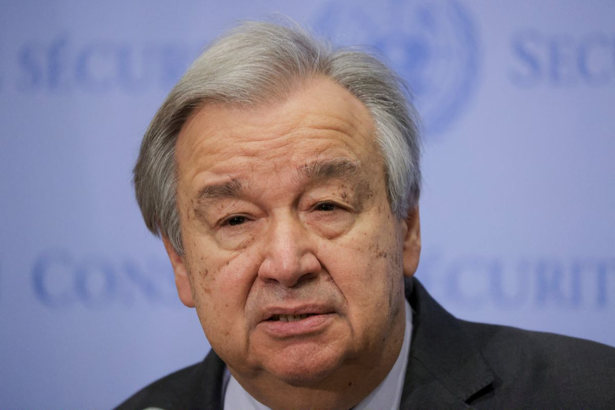 U.N. chief believes Russia has violated Ukraine's sovereignty
