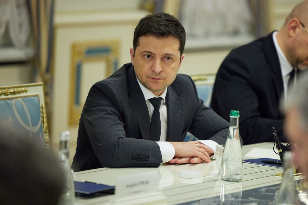 Ukrainian President Volodymyr Zelenskiy