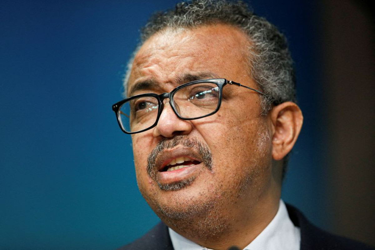 WHO director general Tedros Adhanom Ghebreyesus