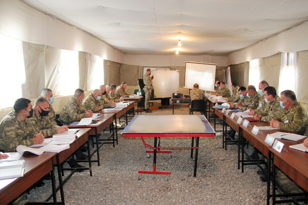 Command-Staff Exercises are being held with the Land Forces formations