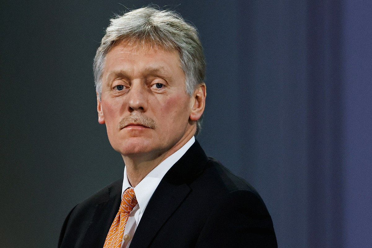 Kremlin spokesman Dmitry Peskov