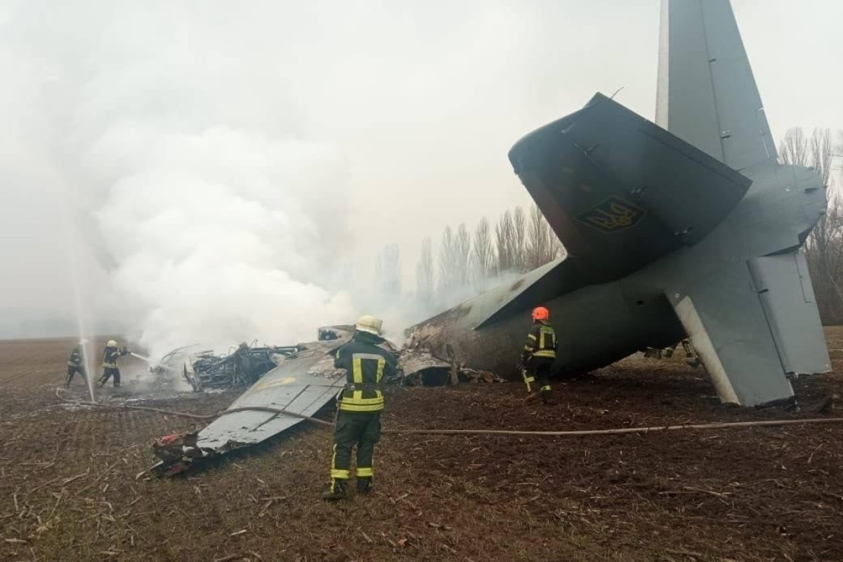 Five killed as Ukrainian army plane crashes in Kyiv region - Interior Ministry