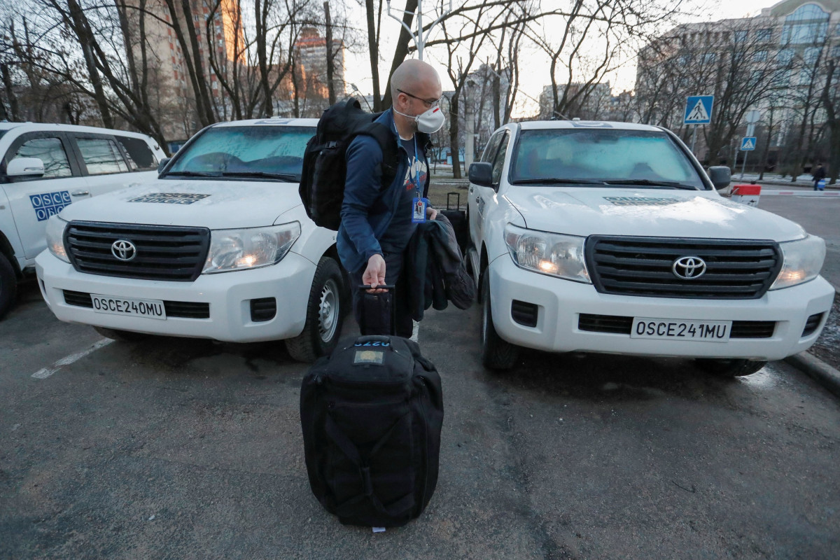 OSCE will temporarily evacuate all its staff from Ukraine