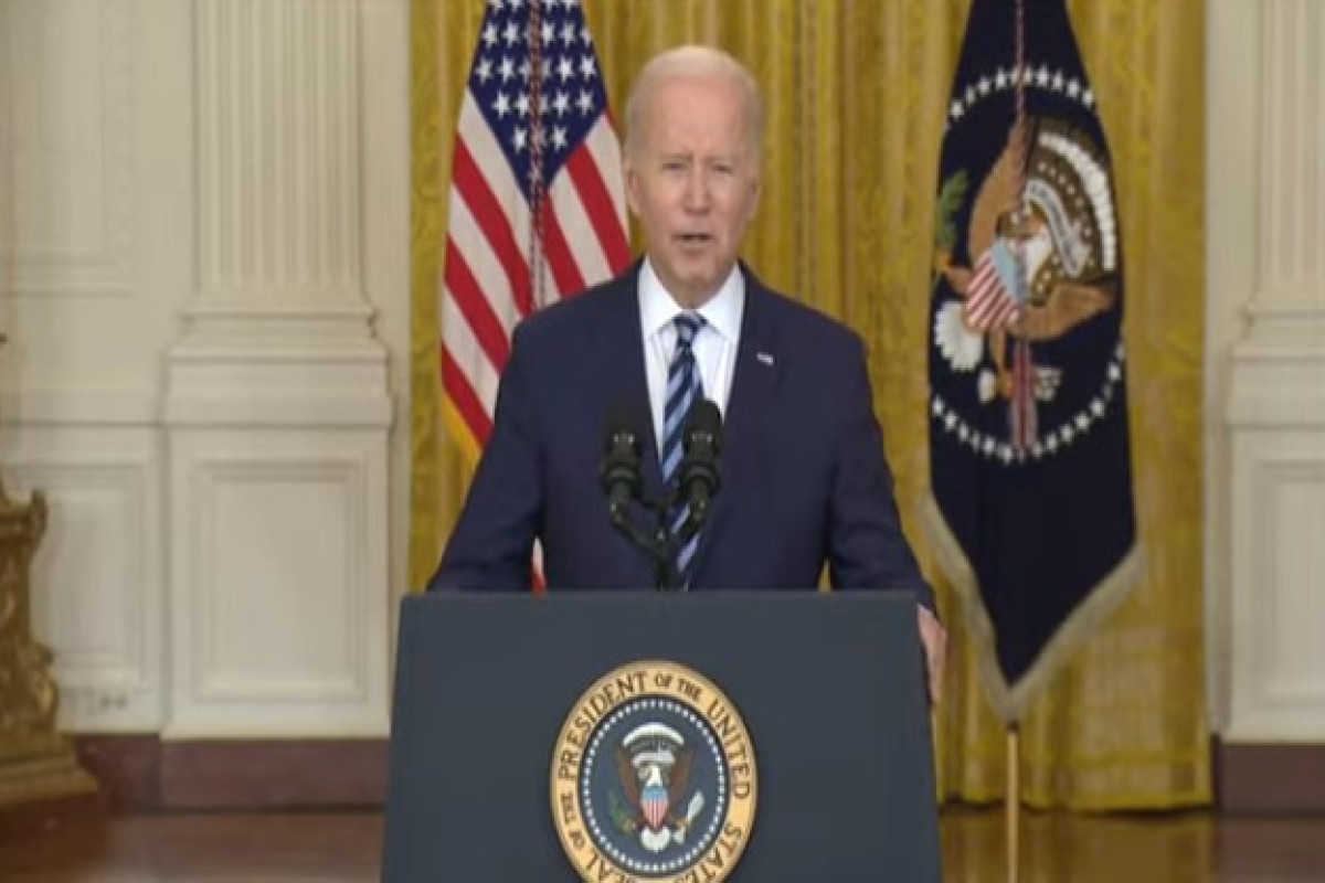 US President Joe Biden is addressing the nation from the White House-LIVE 