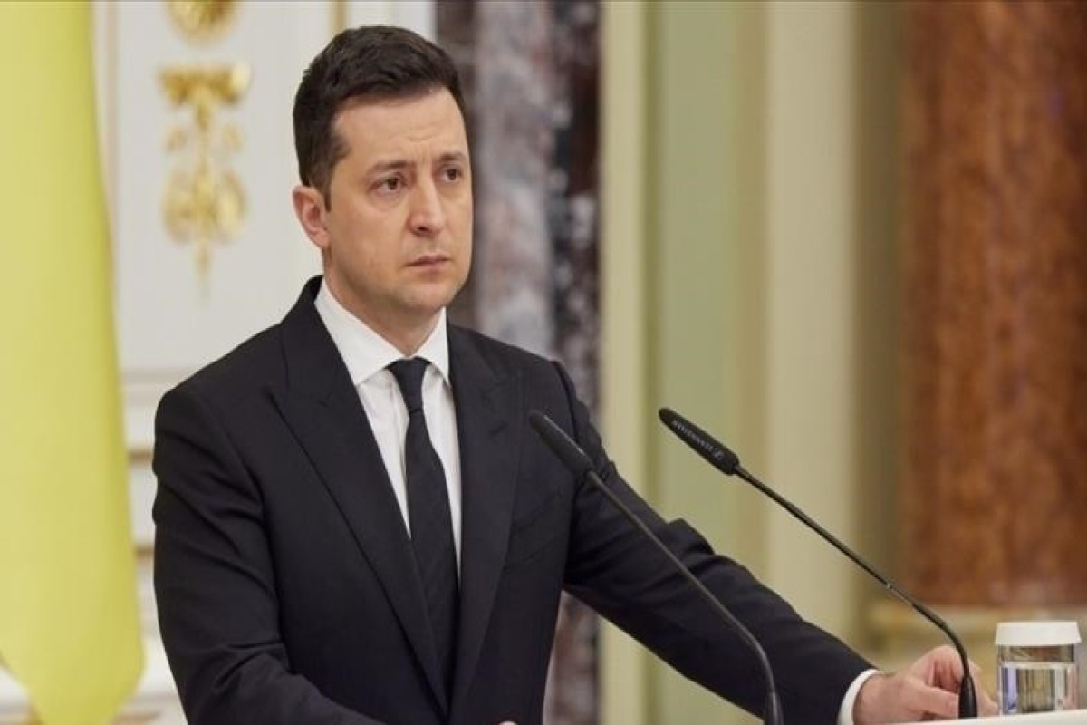 Ukraine President Volodymyr Zelensky