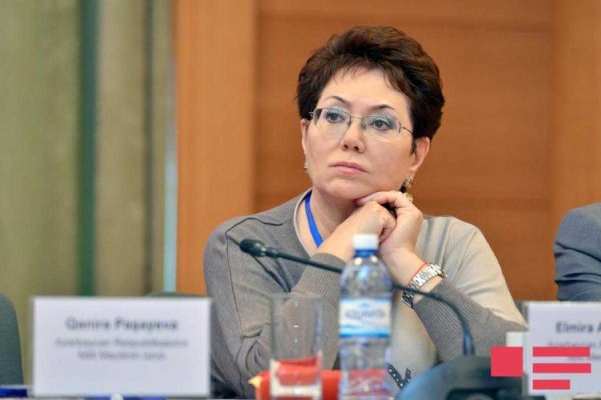 Azerbaijani ambassador to Ukraine Elmira Akhundova
