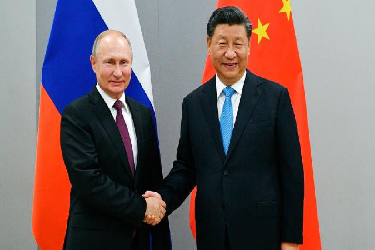 Vladimir Putin, President of Russia and Xi Jinping, President of China