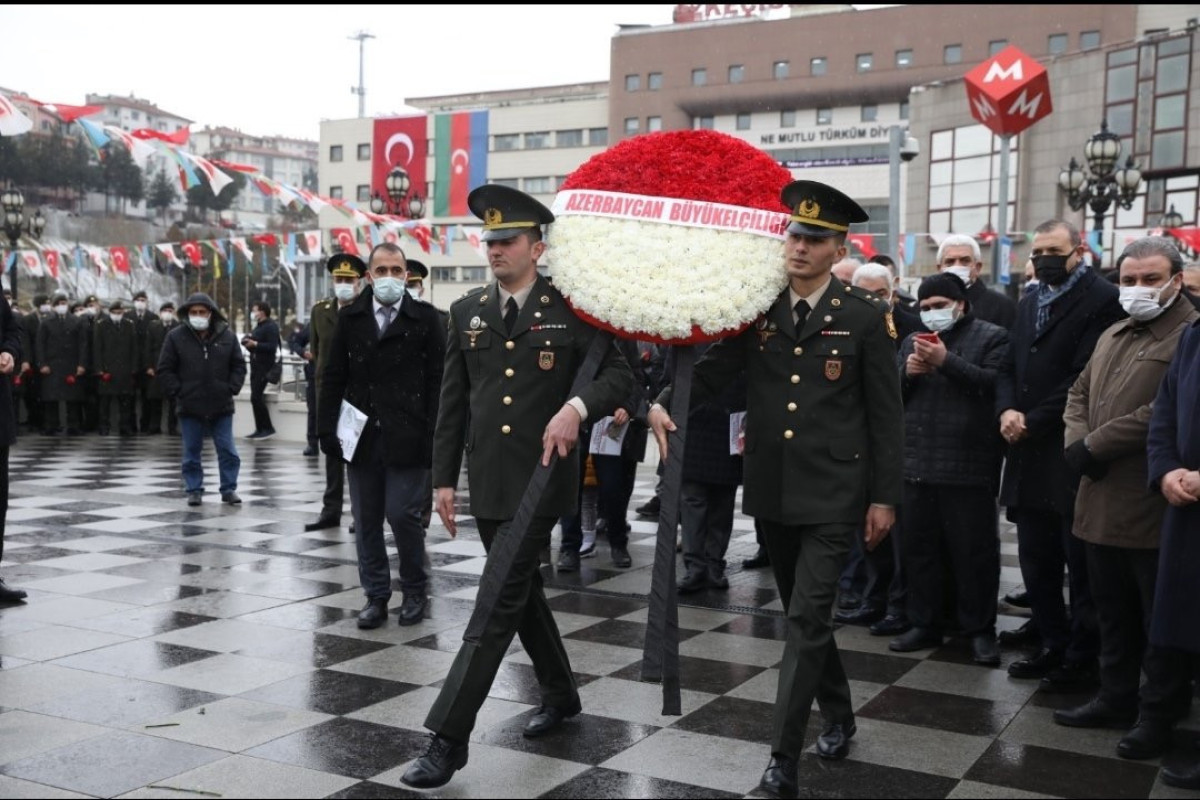 A monument to the Khojaly genocide has been erected in Ankara