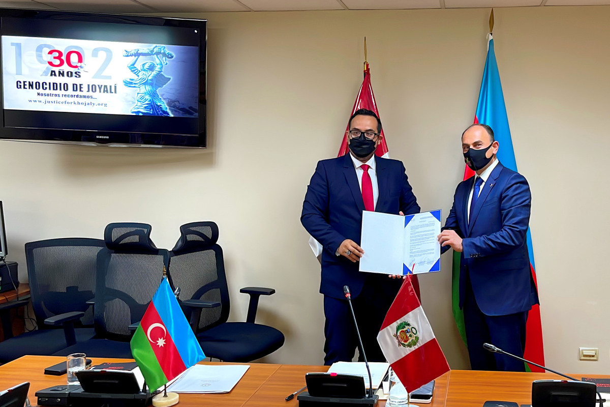 Congress of Peru adopts statement regarding the Khojaly genocide