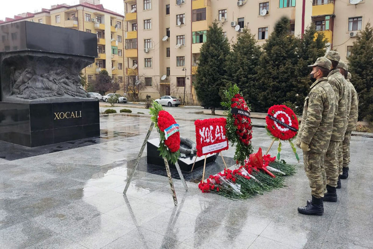 Series of events held in Azerbaijan Army on the occasion of the 30th anniversary of Khojaly genocide-VIDEO 
