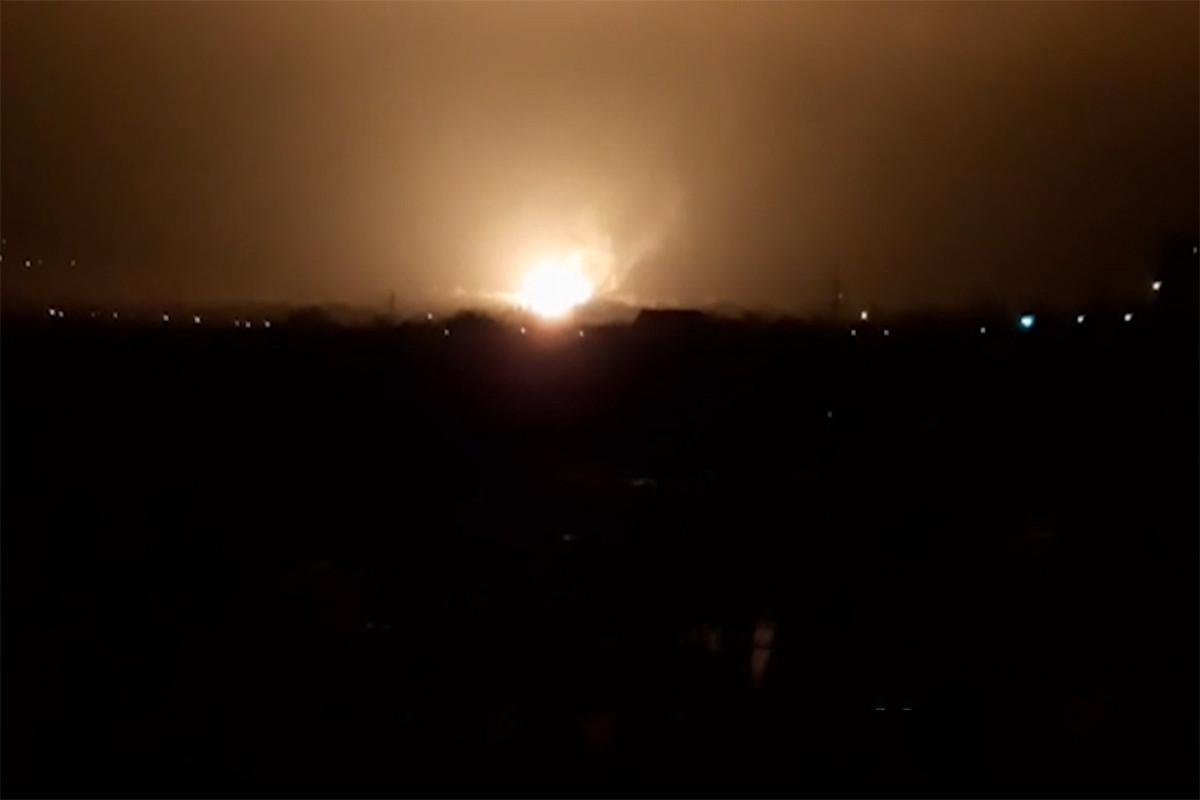 Second massive explosion hits Kyiv-UPDATED 