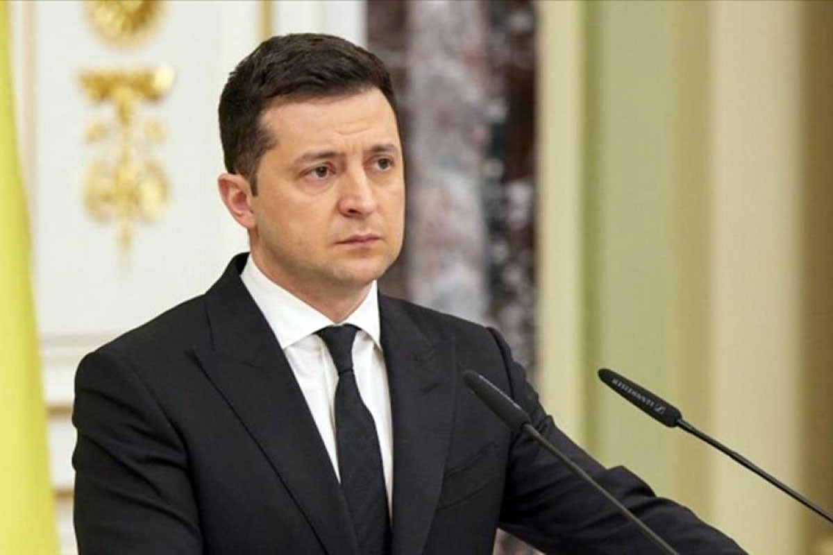 Ukrainian President Volodymyr Zelenskyy