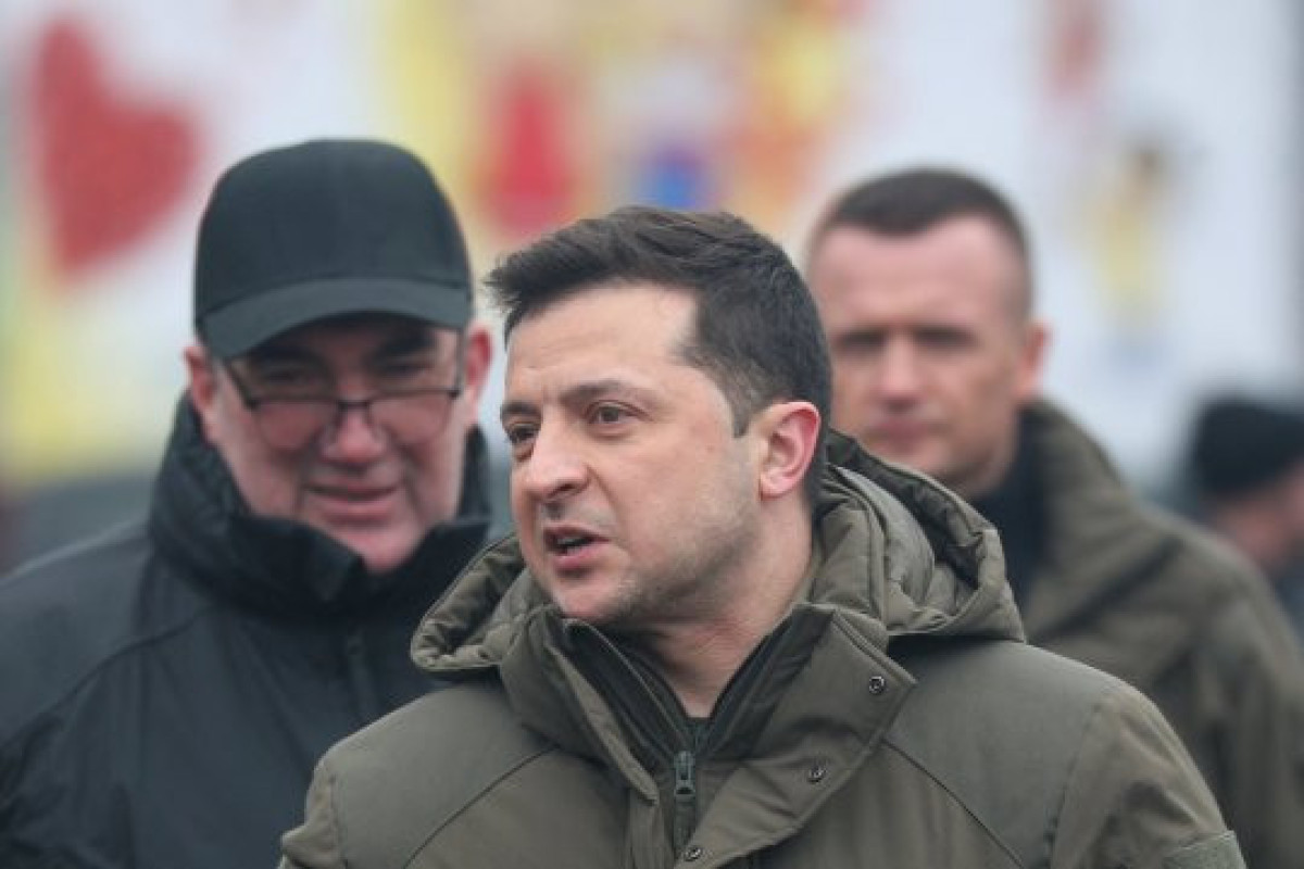 Ukrainian President Volodymyr Zelensky