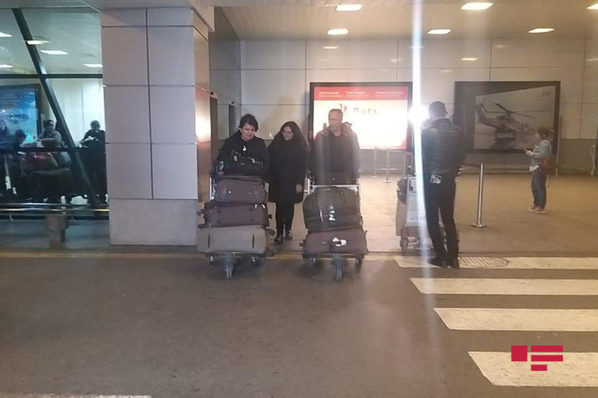 Some Azerbaijani citizens in Ukraine have returned to Baku