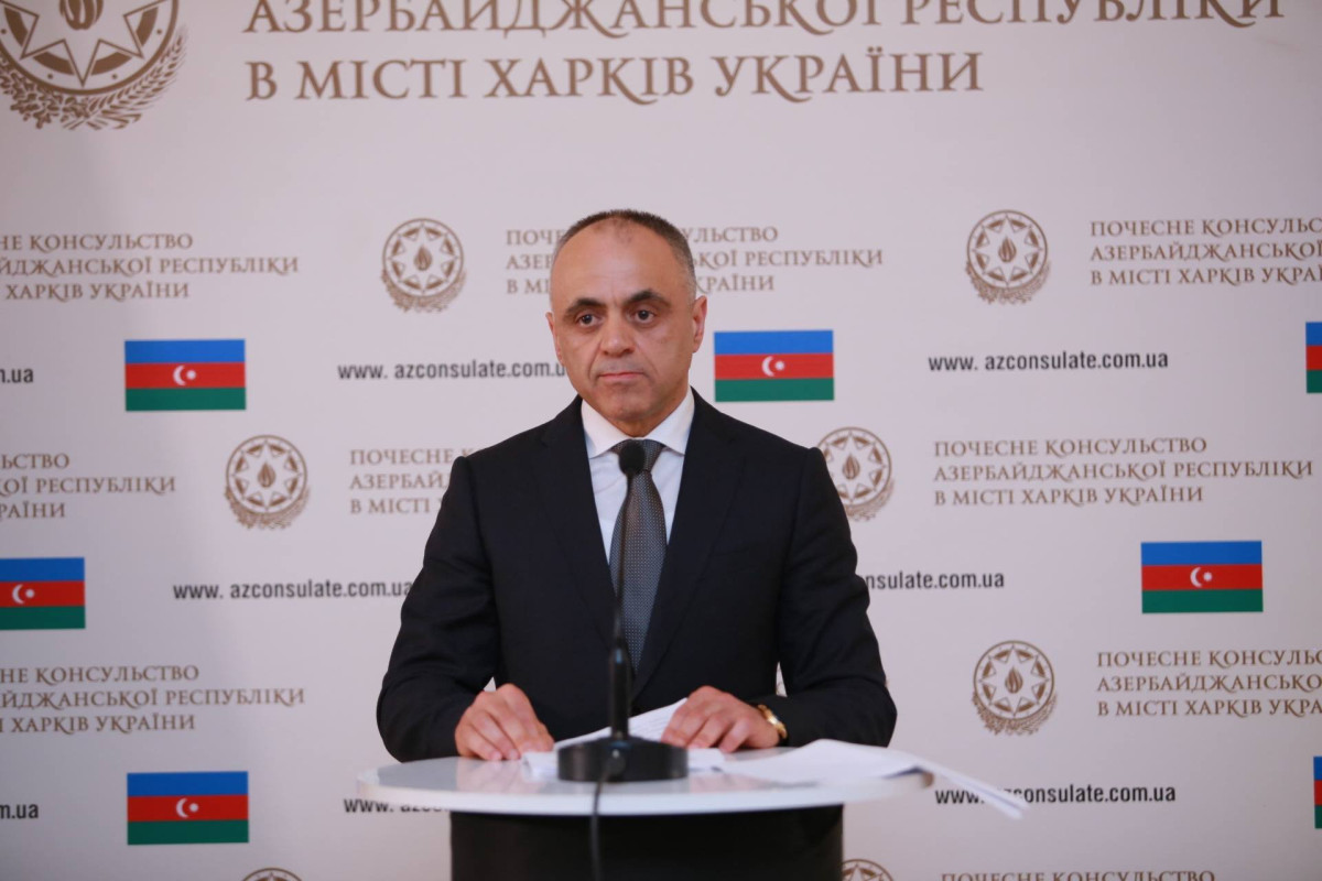 Afghan Salmanov, Honorary Consular of Azerbaijan in Kharkiv