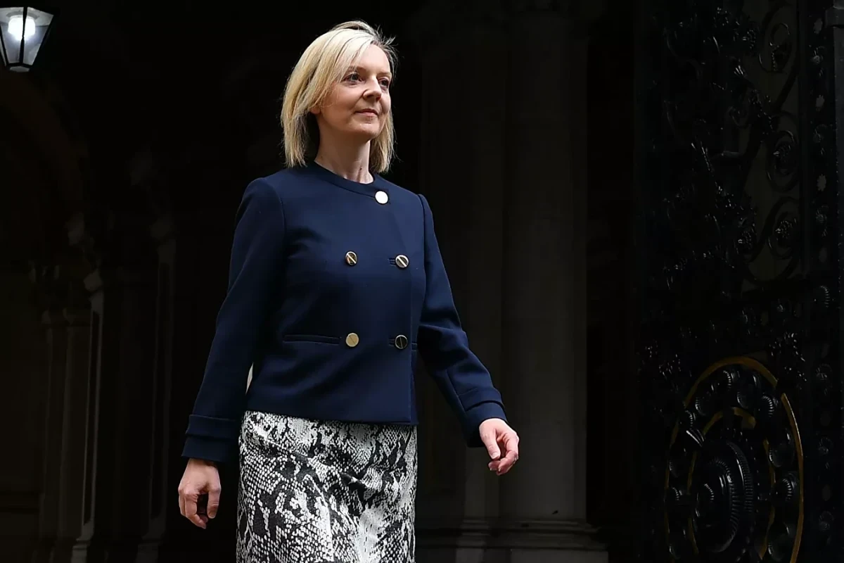 British Foreign Secretary Liz Truss