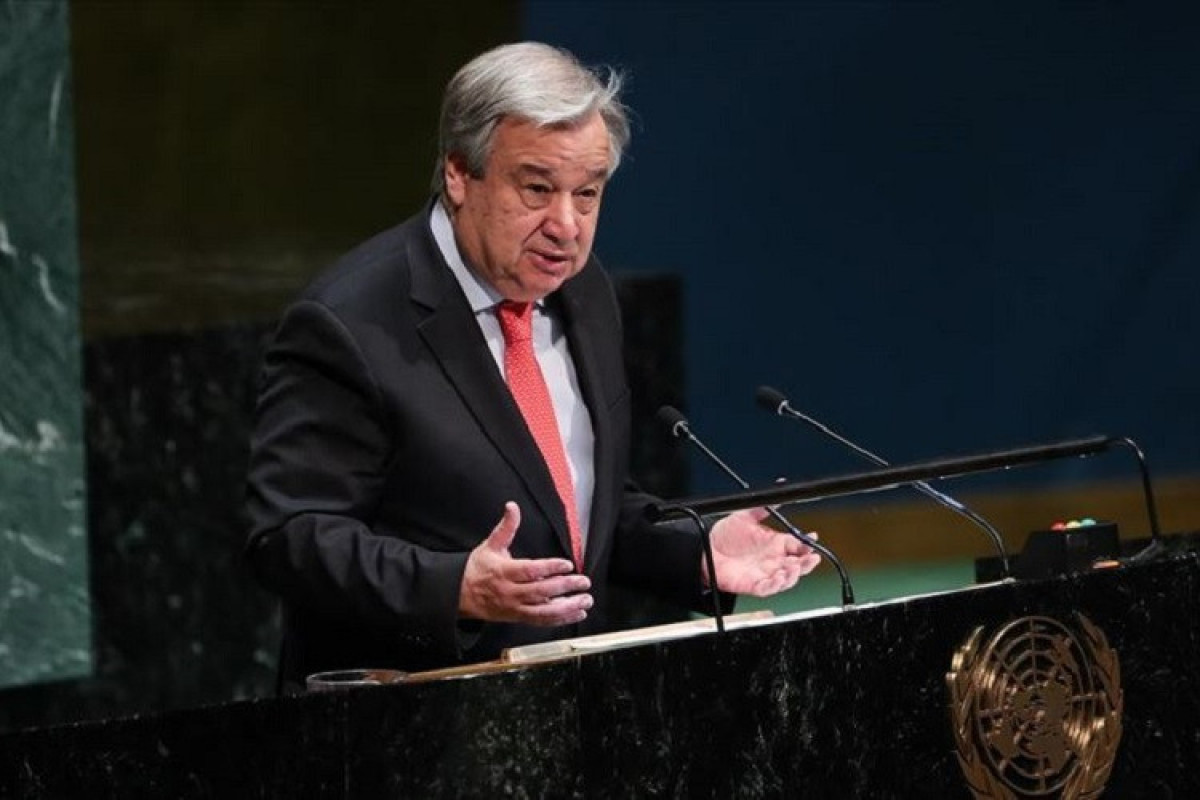 UN Secretary-General Antonio Guterres