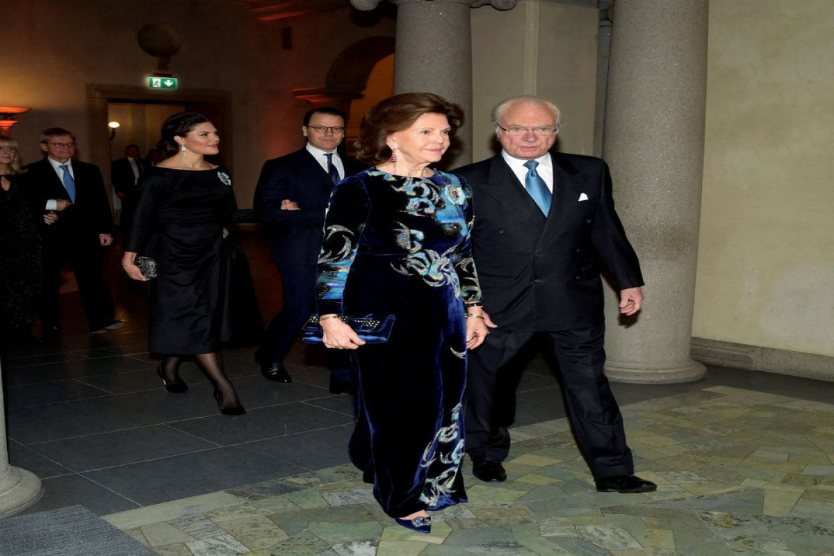 Sweden's King Carl XVI Gustaf and Queen Silvia