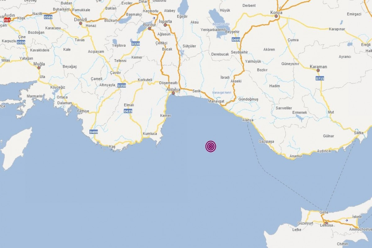 Magnitude 5.3 quake strikes Turkey's Antalya