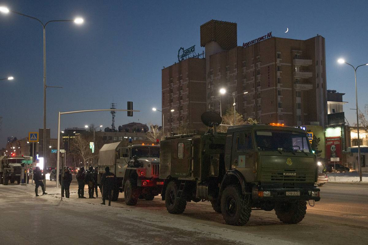 CSTO sends peacekeeping forces to Kazakhstan