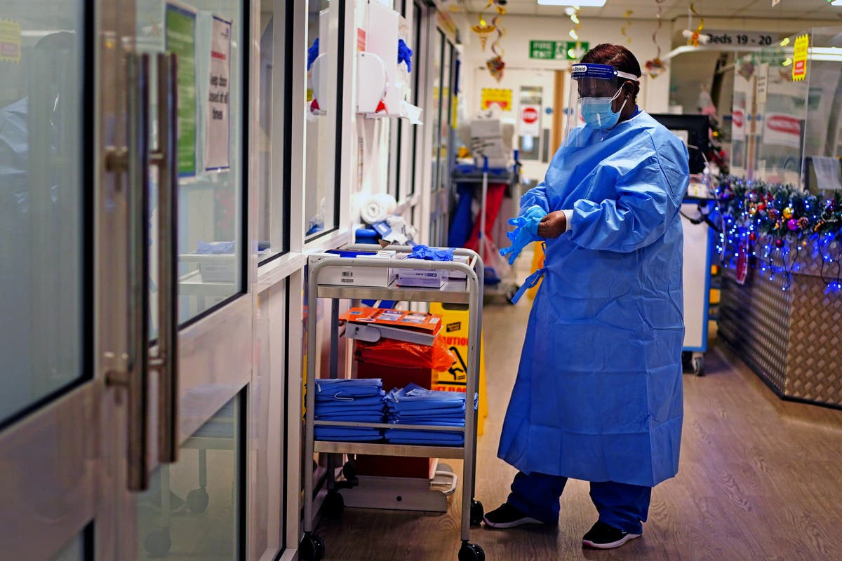 Hospital staff absences up by nearly 60% in England