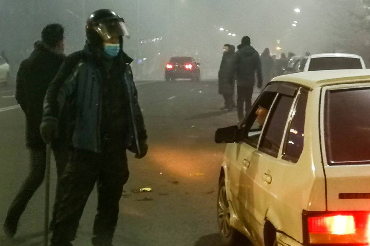 Shooting in downtown Almaty subsiding