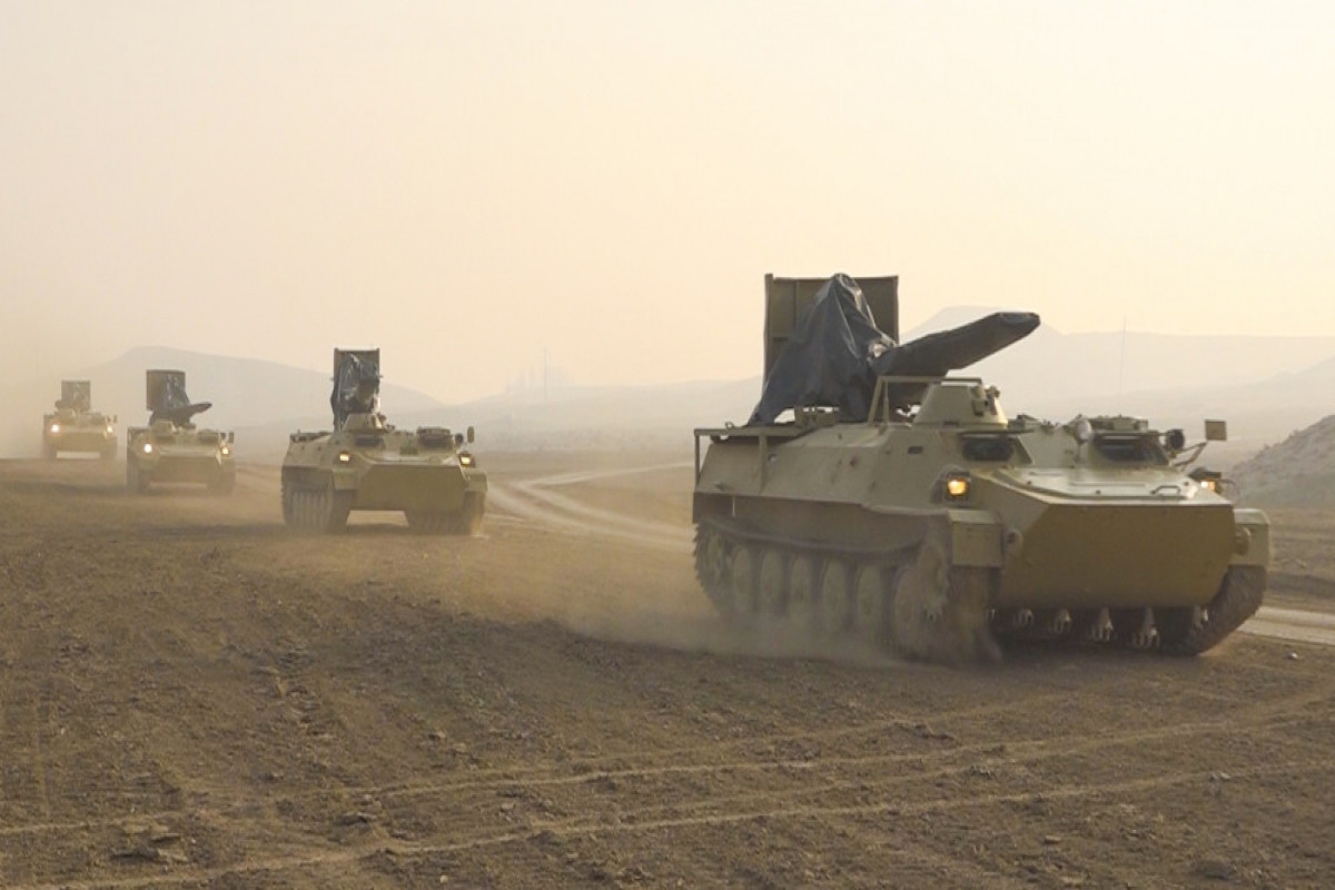 Equipment, taken as trophies in the Patriotic War, used in exercise in Nakhchivan-PHOTO -VIDEO 