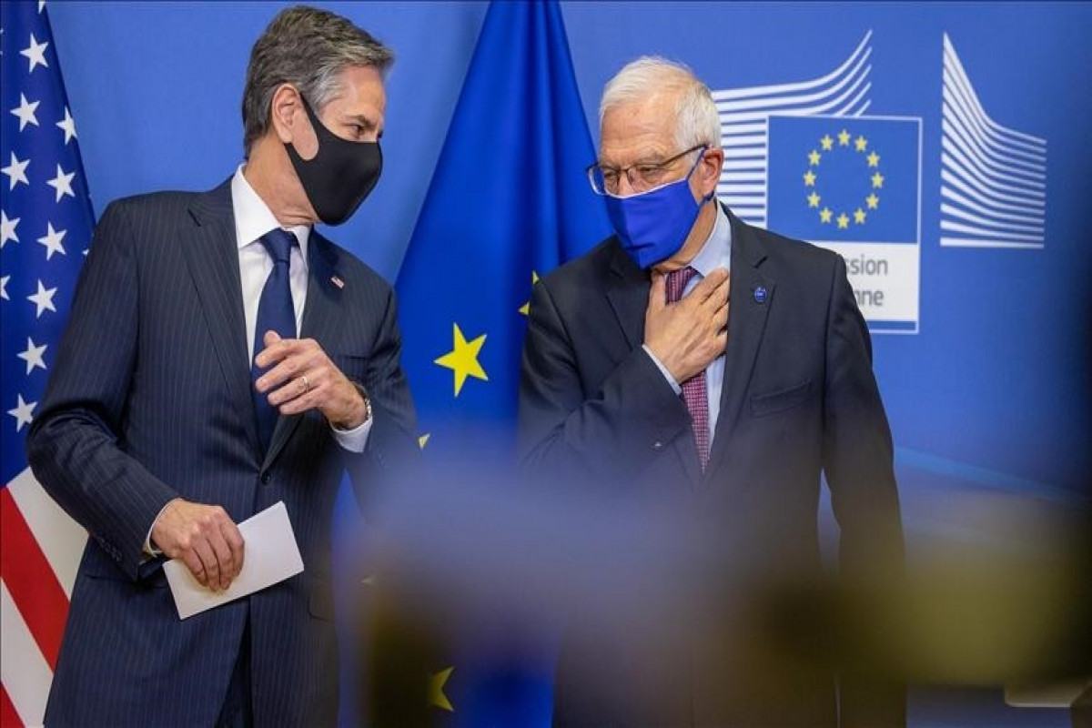 EU, US officials discuss Russia’s military build-up around Ukraine