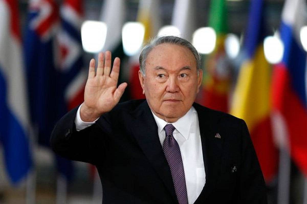 Kazakhistan's first President Nursultan Nazarbayev