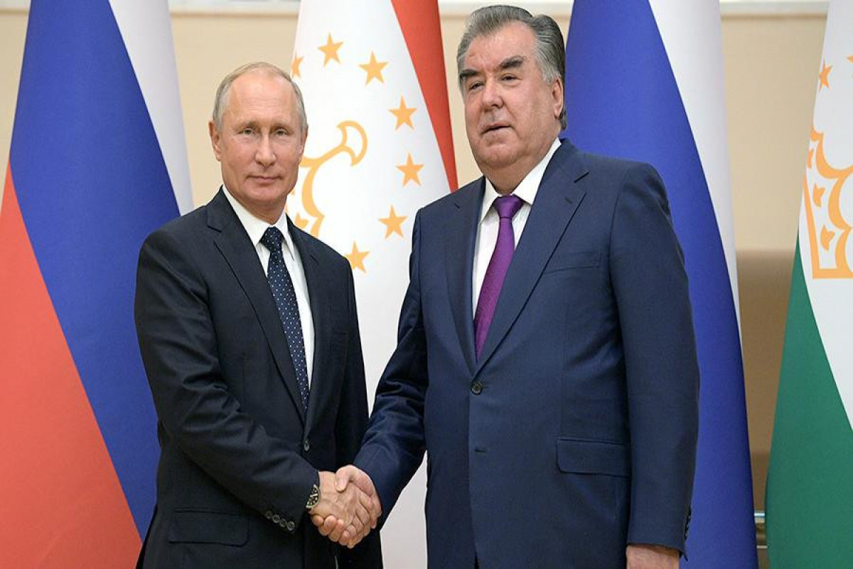 Putin and Emomali Rahmon