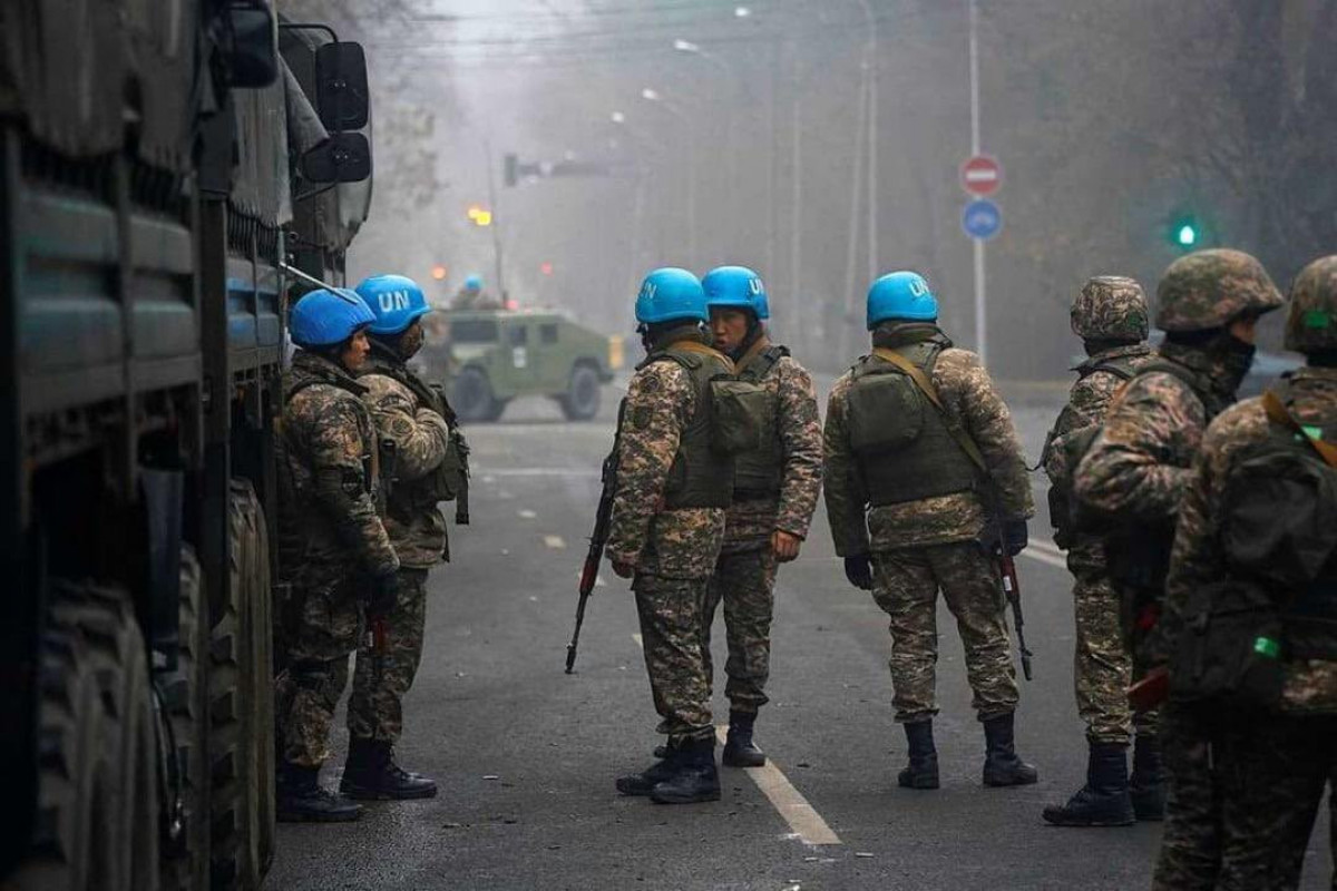 UN slams Kazakhstan after soldiers seen wearing UN helmets amid unrest