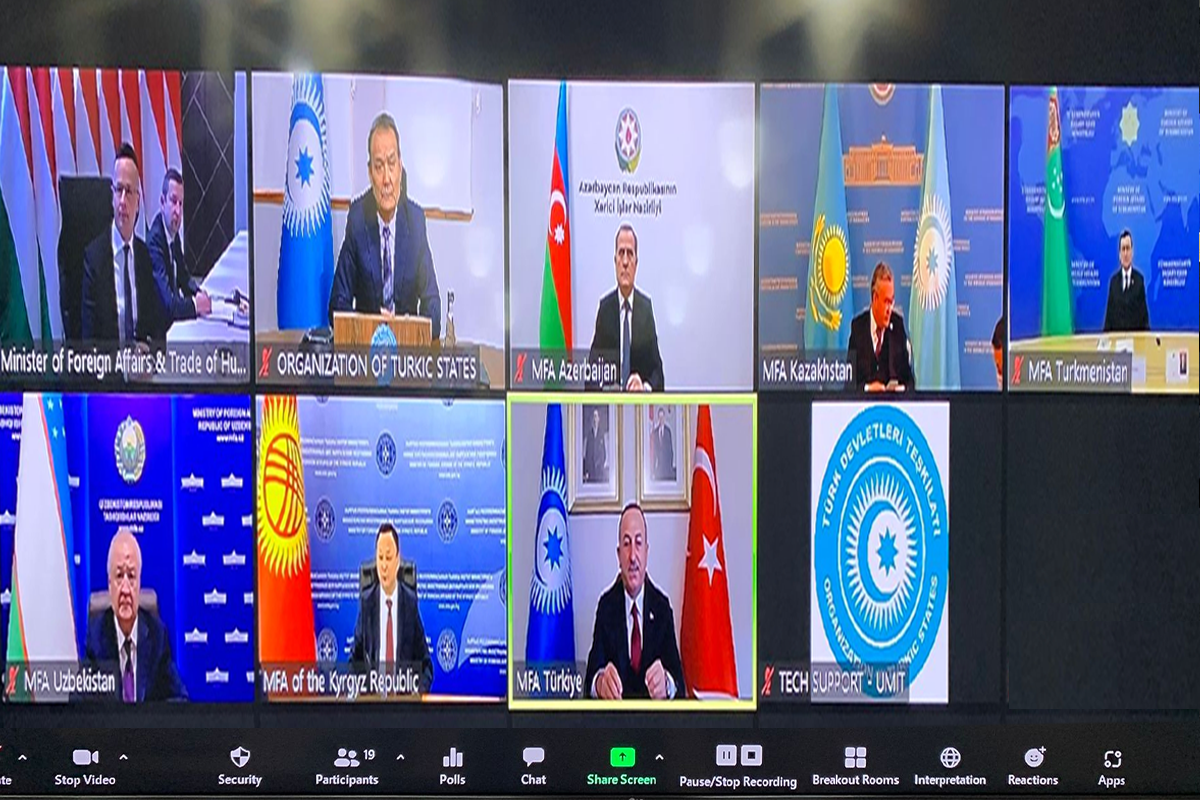 extraordinary meeting of Foreign Ministers Council of member states to Organization of Turkic States has been held