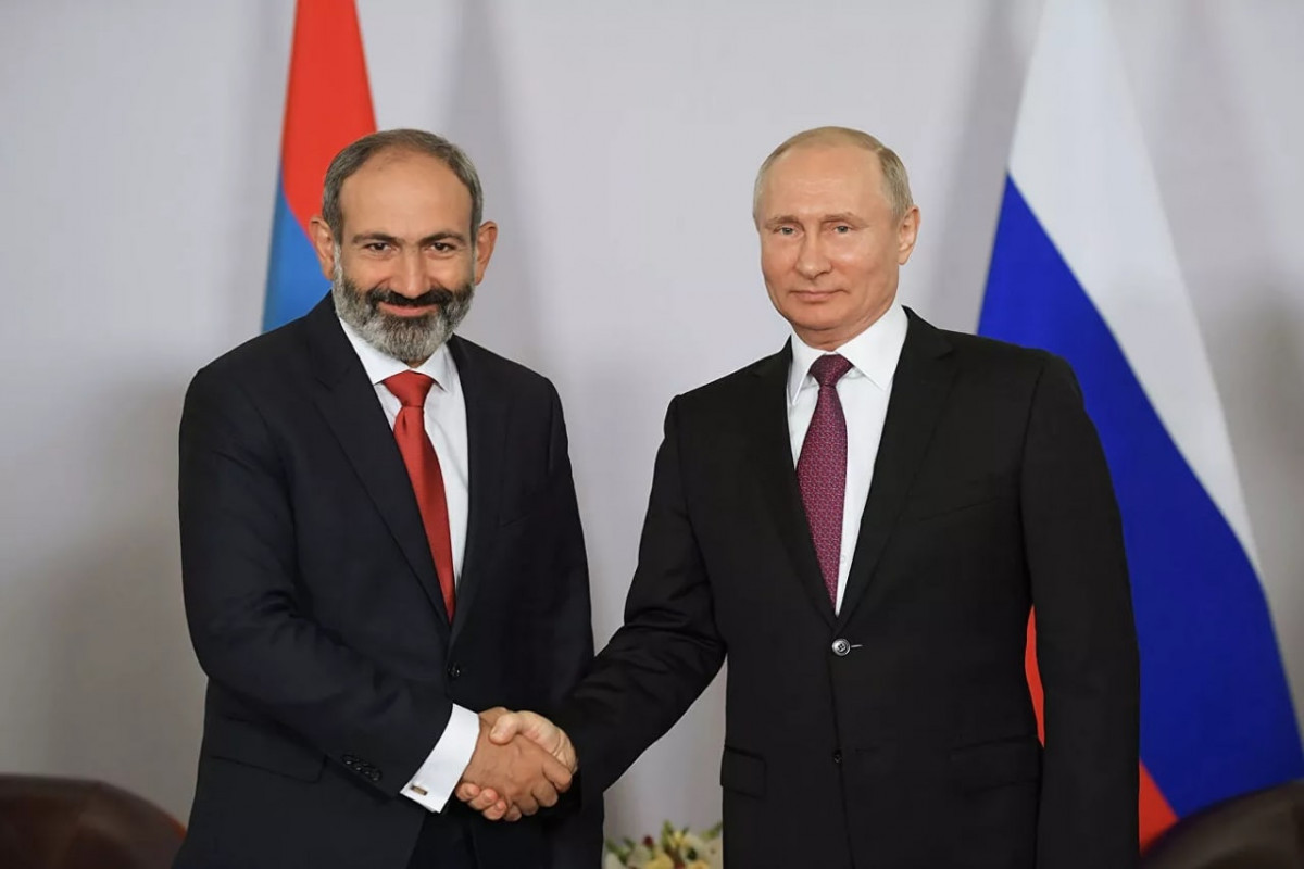 Nikol Pashinyan, Vladimir Putin