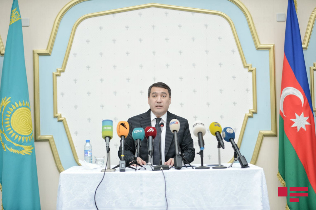 Serjan Abdikarimov,  ambassador of Kazakhstan to Azerbaijan