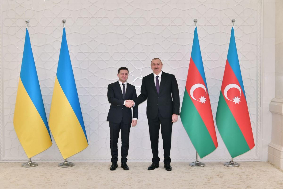 Volodymyr Zelenskyy, Ilham Aliyev