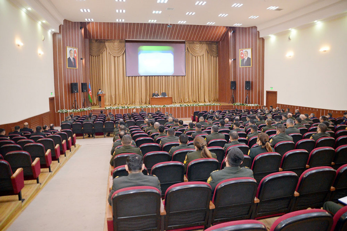 Azerbaijan Army conducted training-methodological sessions with the staff of Personnel Bodies