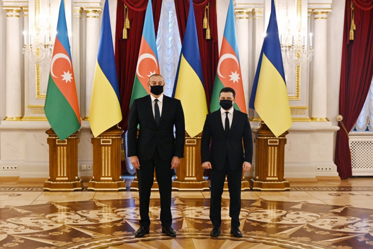 Ilham Aliyev, Volodymyr Zelenskyy