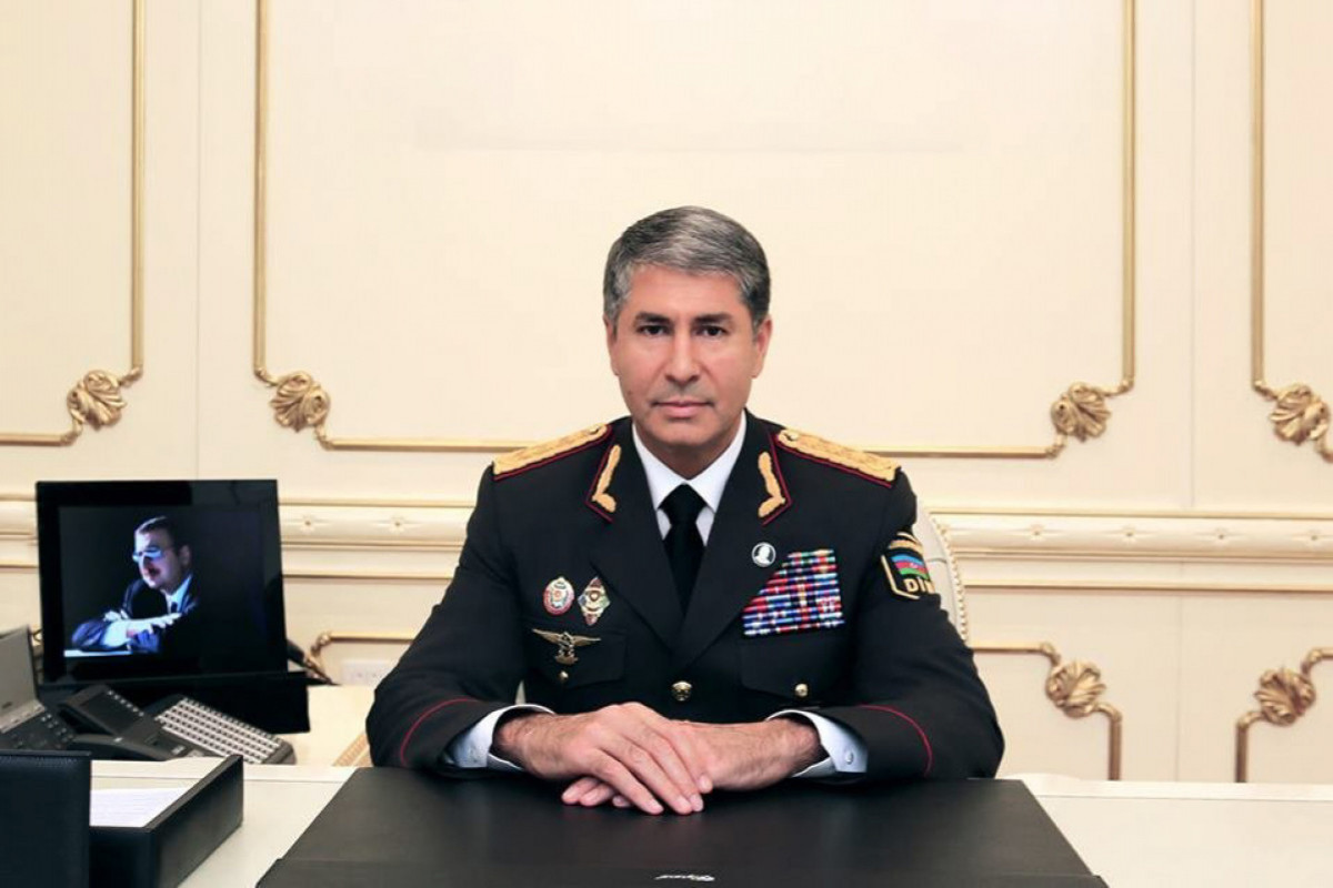 Vilayat Eyvazov,  Azerbaijan's Minister of Internal Affairs