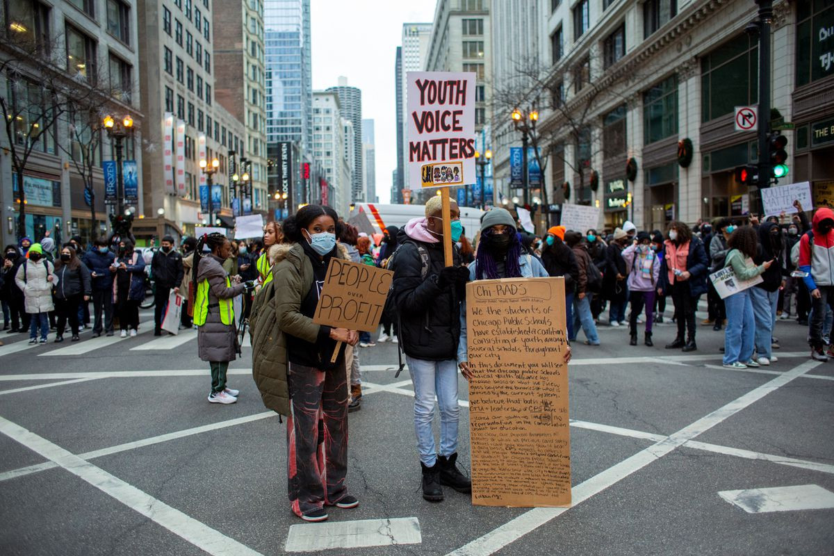 As Omicron fuels surge, U.S. students stage walkouts to protest in-person classes